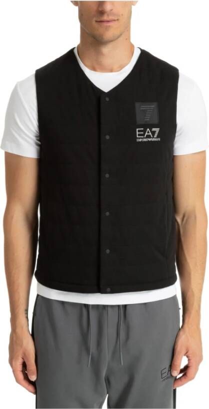 Emporio Armani EA7 Waistcoat Zwart Heren