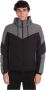 Emporio Armani EA7 Heren Gewatteerde Jas met Capuchon Gray Heren - Thumbnail 2