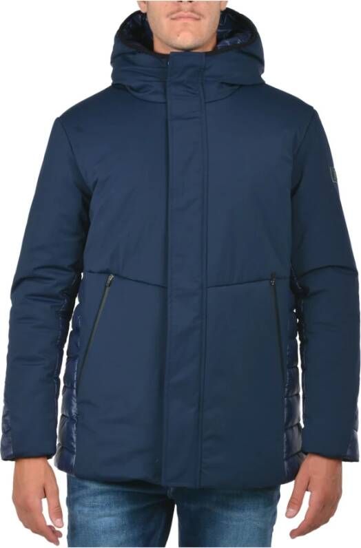 Emporio Armani EA7 Winter jas Blauw Heren