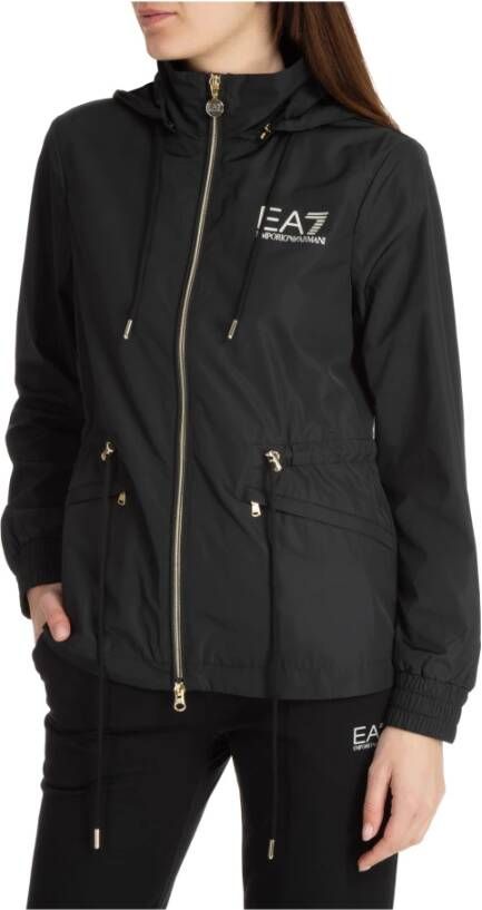 Emporio Ar i EA7 Winter Jackets Black