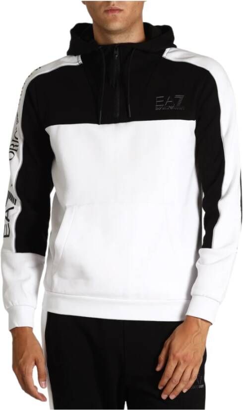Emporio Armani EA7 Witte Sweaters voor Heren White Heren