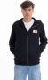 Emporio Armani EA7 Zip Through Hoodie Zwart Heren - Thumbnail 1