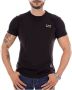Emporio Armani EA7 Comfortabel en zacht katoenen T-shirt met EA7-logo Black Heren - Thumbnail 2