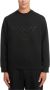 Emporio Armani Zwarte Sweaters met Ronde Hals en Lange Mouwen Black Heren - Thumbnail 1