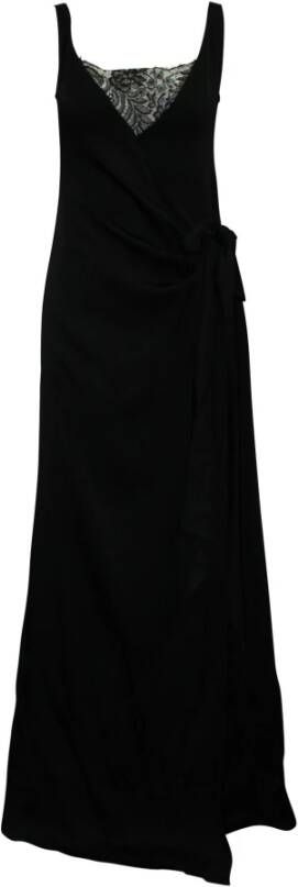 Emporio Armani Elegante zwarte jurk Zwart Dames