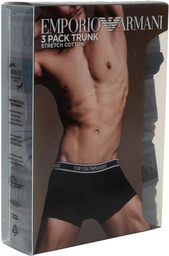 Emporio Armani Multicolor Katoenen Boxershort Set Multicolor Heren - Foto 2