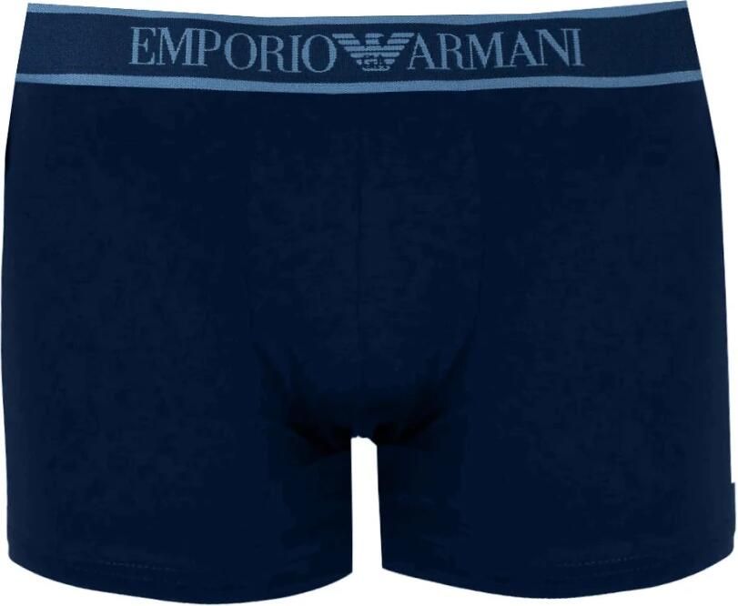 Emporio Armani 3-Pack Boxers Stijlvol Set Blue Heren