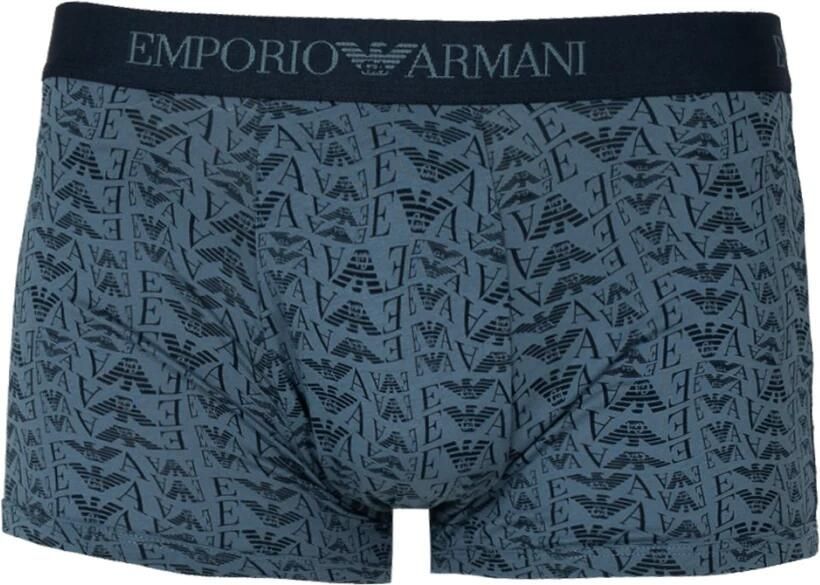 Emporio Armani Comfort Katoenen Boxer Briefs Herfstcollectie Blue Heren - Foto 6