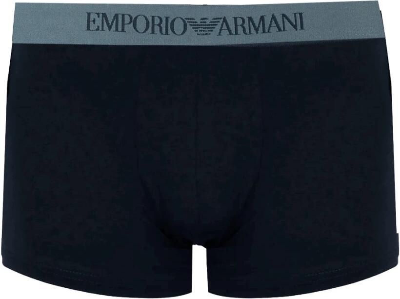 Emporio Armani Comfort Katoenen Boxer Briefs Herfstcollectie Blue Heren - Foto 2