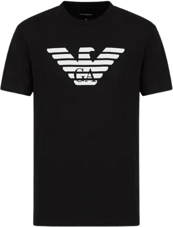 Emporio Armani Stijlvolle T-shirts en Polos Black Heren