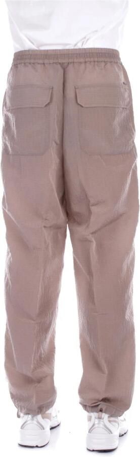 Emporio Armani Beige Broek Twee Voor Twee Achter Beige Heren