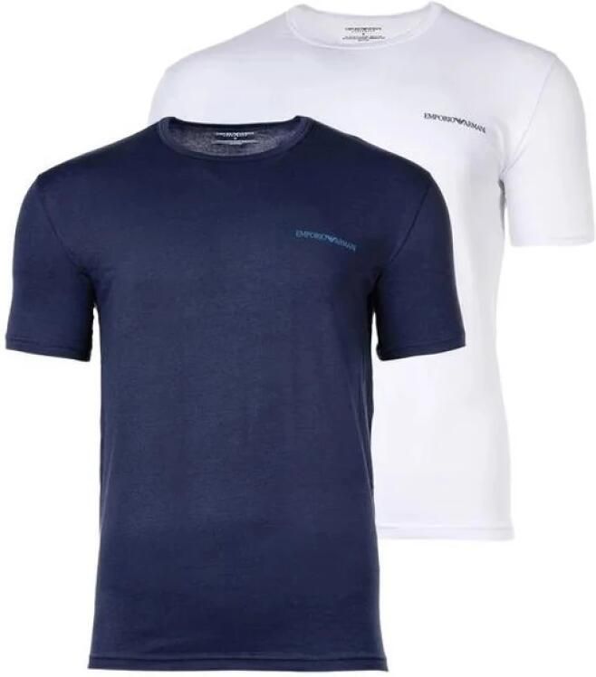 Emporio Armani EA7 T-shirt Korte Mouw 2 PACK CREW NECK T-SHIRT 111267 4F717 - Foto 5