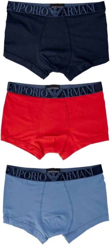 Emporio Armani Boxershort met elastische band met logo in een set van 3 stuks model 'Fashion' - Foto 5