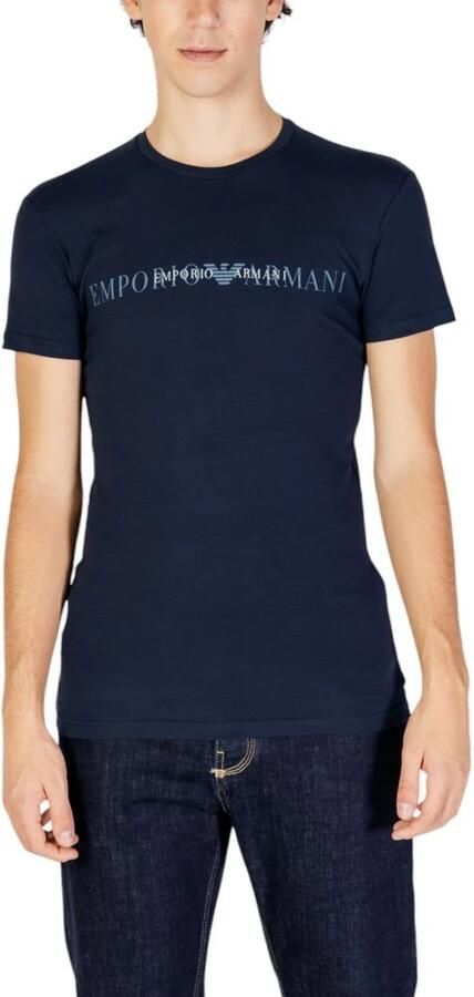 Emporio Armani EA7 Polo Shirt Lange Mouw CREW NECK T-SHIRT 111035 4F729 - Foto 2