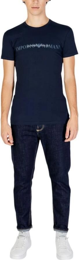 Emporio Armani EA7 Polo Shirt Lange Mouw CREW NECK T-SHIRT 111035 4F729 - Foto 4