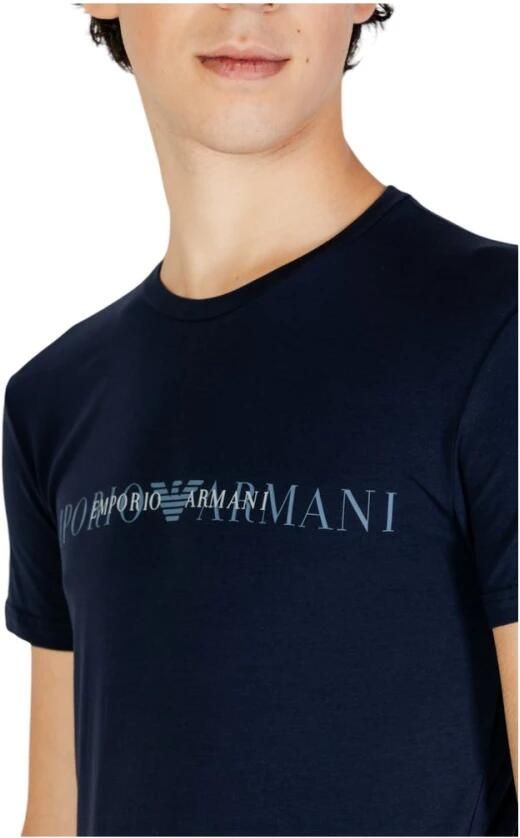 Emporio Armani EA7 Polo Shirt Lange Mouw CREW NECK T-SHIRT 111035 4F729