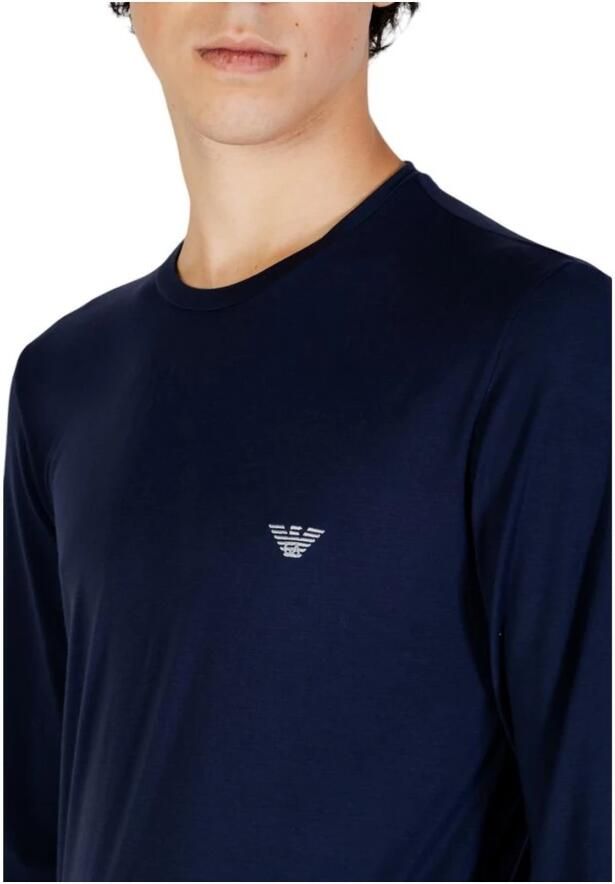 Emporio Armani Mannen Intieme Collectie Herfst Winter Modal Blue Heren