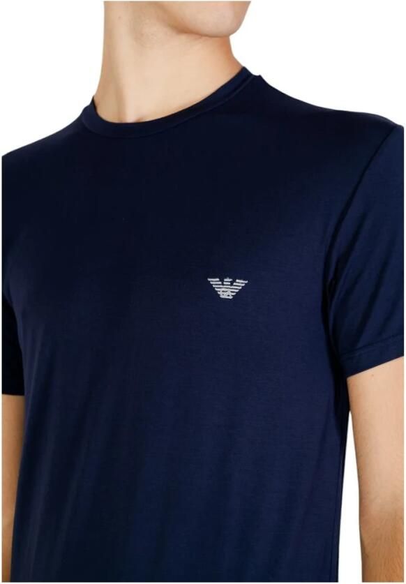 Emporio Armani Mannen Intieme Collectie Herfst Winter Modal Blue Heren