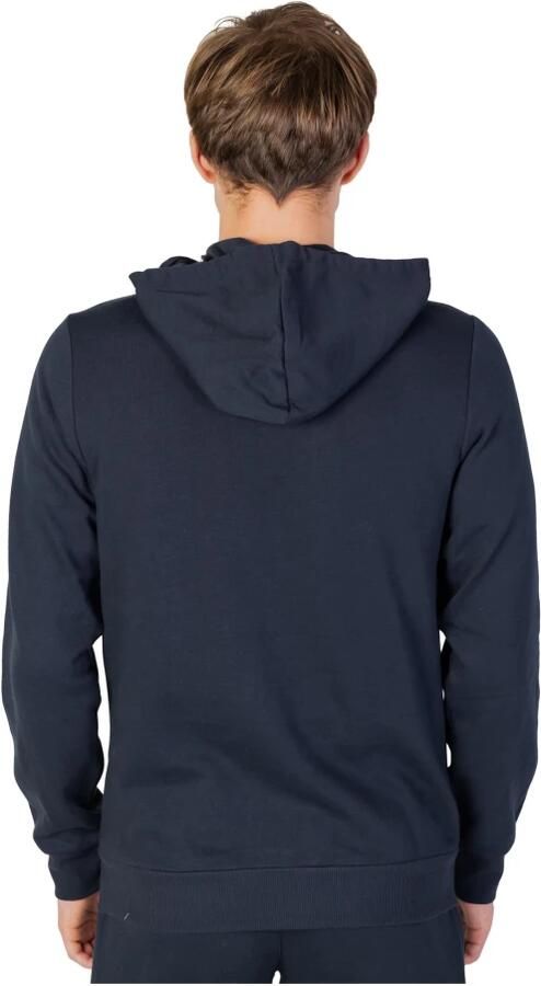 Emporio Armani Geborduurde Logo Rits Hoodie Armani Blue Heren - Foto 5