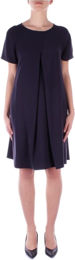 Emporio Armani Blauwe Jurk met Rits Achteraan Blue Dames - Foto 6