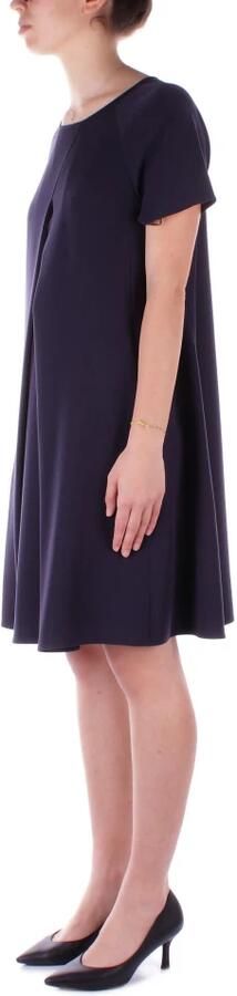 Emporio Armani Blauwe Jurk met Rits Achteraan Blue Dames - Foto 5