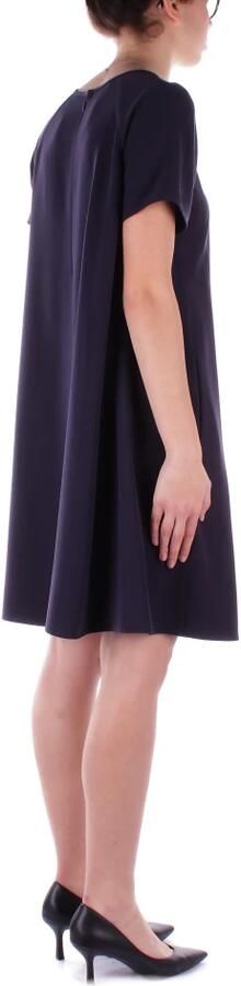 Emporio Armani Blauwe Jurk met Rits Achteraan Blue Dames - Foto 4