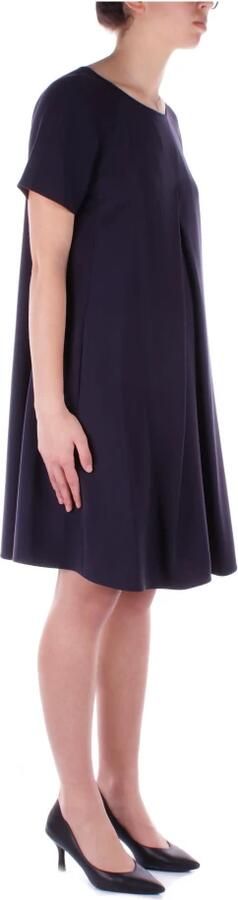 Emporio Armani Blauwe Jurk met Rits Achteraan Blue Dames - Foto 3