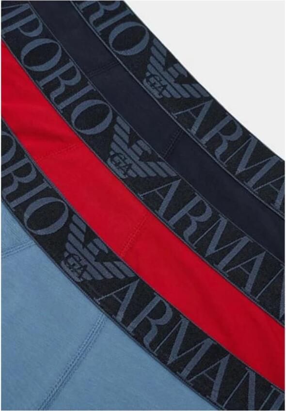 Emporio Armani Boxershort met elastische band met logo in een set van 3 stuks model 'Fashion' - Foto 2