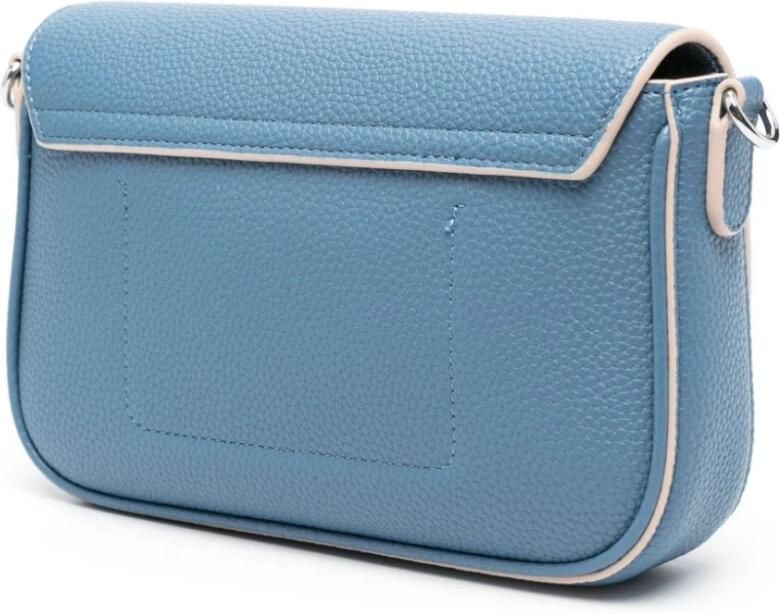 Emporio Armani Blauwe korrelige leren crossbody tas Blauw Dames - Foto 4