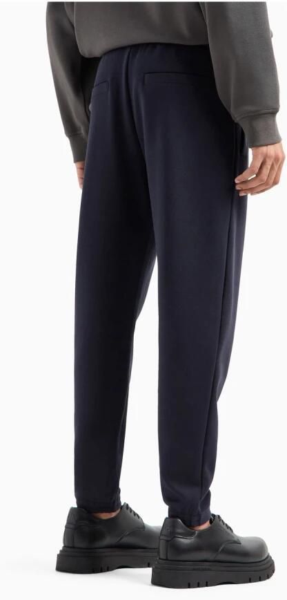 Armani Exchange Blauwe Sweatpants Met Relaxte Pasvorm Blue Heren - Foto 2