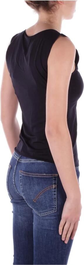 Emporio Armani Blauwe T-shirts en Polos Slim Fit Blue Dames - Foto 3