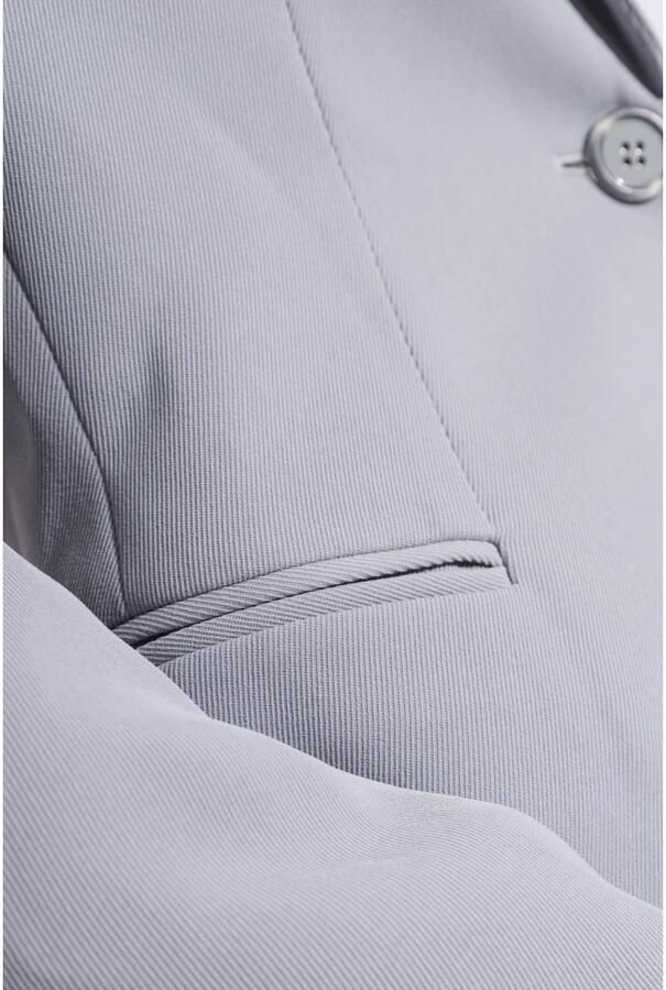 Emporio Armani Stijlvolle jassen met omkeerbare kraag Gray Dames