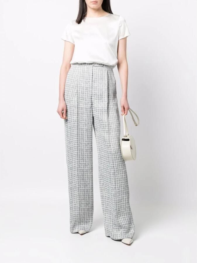 Emporio Armani Blouse met druppelvormig rugdecolleté - Foto 2