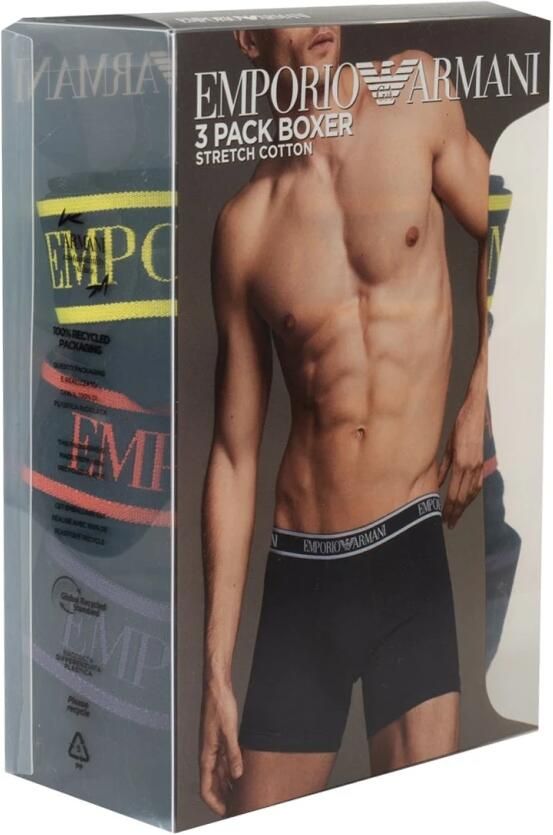 Emporio Armani Trunk Boxershorts Heren (3-pack) - Foto 2