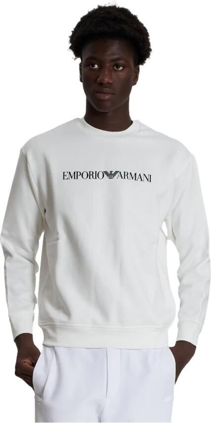Emporio Armani Stijlvolle Sweatshirts voor Mannen White Heren - Foto 11