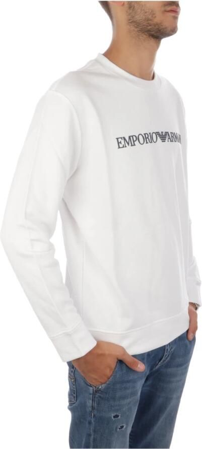 Emporio Armani Stijlvolle Sweatshirts voor Mannen White Heren - Foto 12