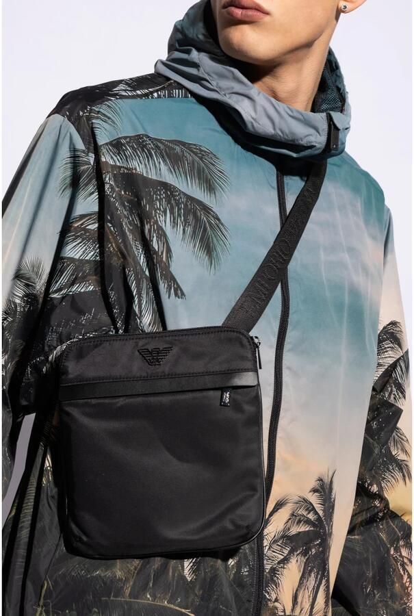 Emporio Armani Messenger Bag voor stijlvolle professionals Black Heren - Foto 11