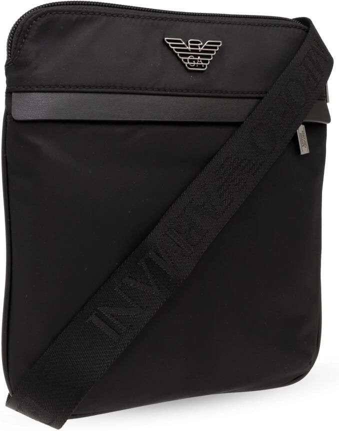 Emporio Armani Messenger Bag voor stijlvolle professionals Black Heren - Foto 9