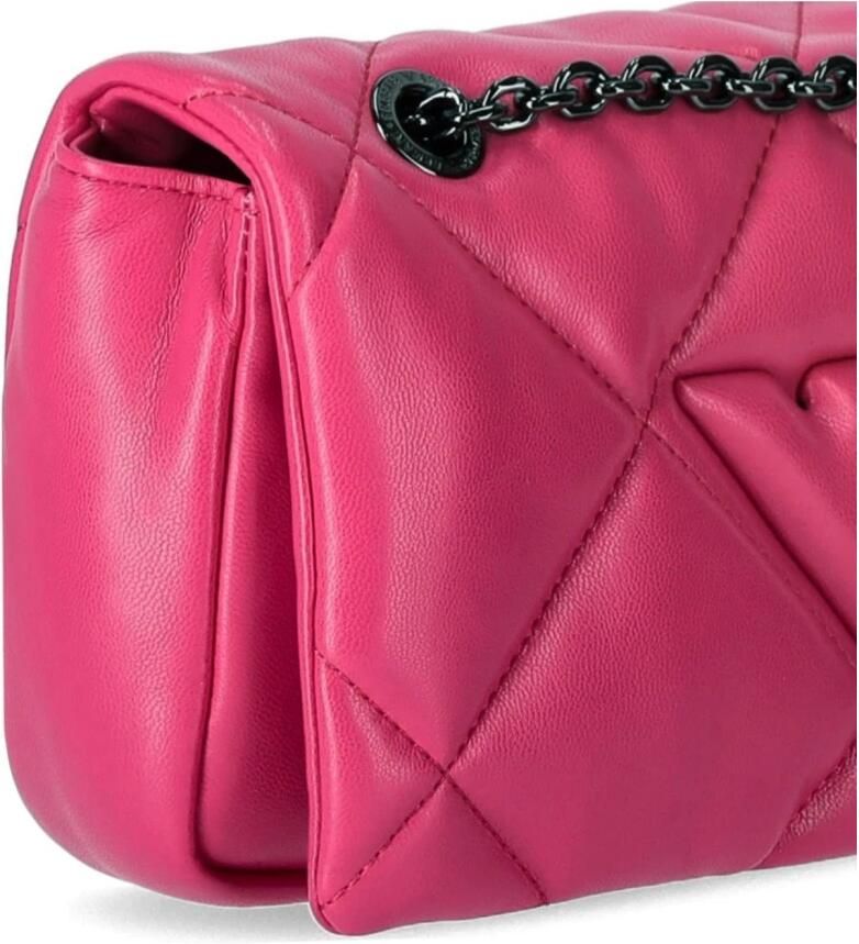 Emporio Armani Paarse Bouganville Polyester Tas Pink Dames - Foto 2
