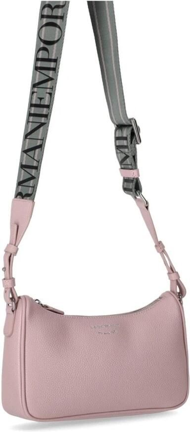 Emporio Armani Roze Tassen met Ritssluiting en Verstelbare Schouderband Pink Dames - Foto 4
