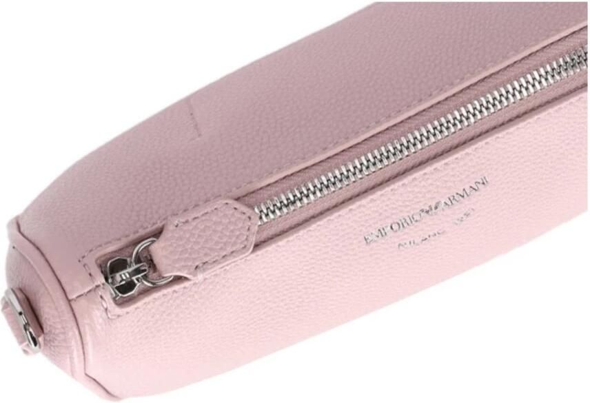 Emporio Armani Roze Tassen met Ritssluiting en Verstelbare Schouderband Pink Dames - Foto 2