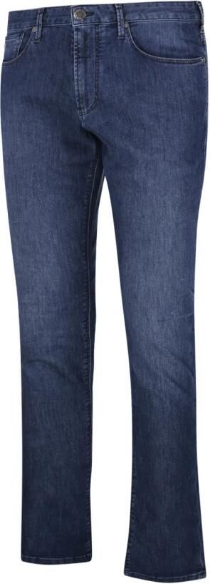 Emporio Armani Klassieke Straight Fit Jeans Blue Heren - Foto 3