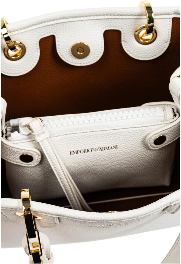 Emporio Armani Eco-leren handtas White Dames - Foto 5