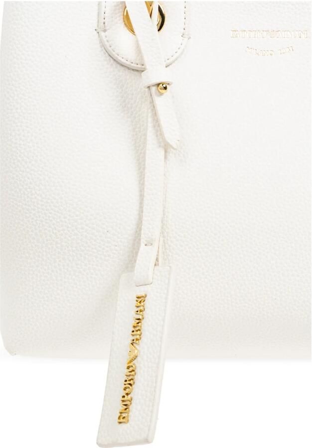 Emporio Armani Eco-leren handtas White Dames - Foto 4