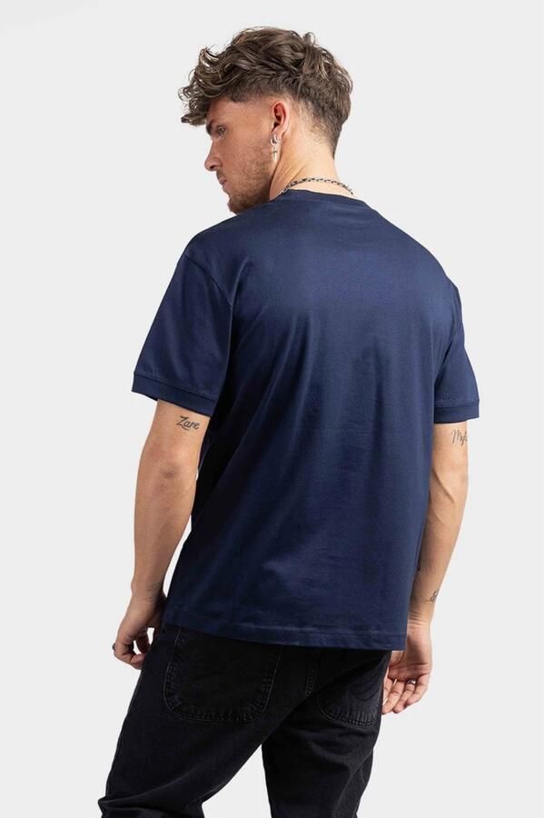 Emporio Armani Fluo Logo T-Shirt Heren Donkerblauw Blue Heren - Foto 3