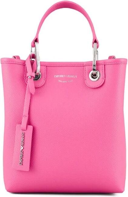Emporio Armani Fuchsia Verticale Winkel Tas Purple Dames - Foto 2
