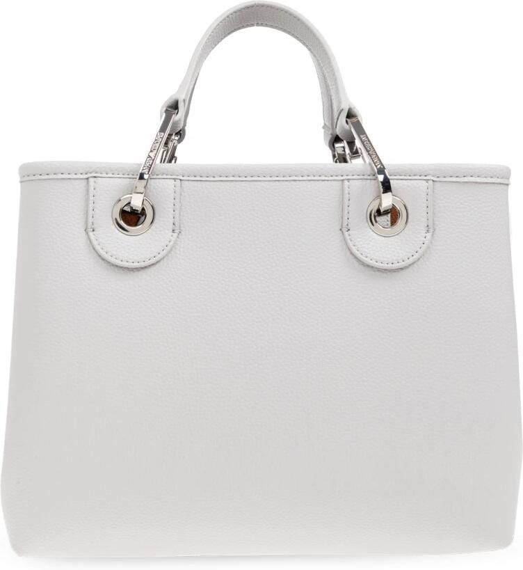 Emporio Armani Shoppers & Totes Myea Perla Tobacco Small Shopping Bag in grijs - Foto 2