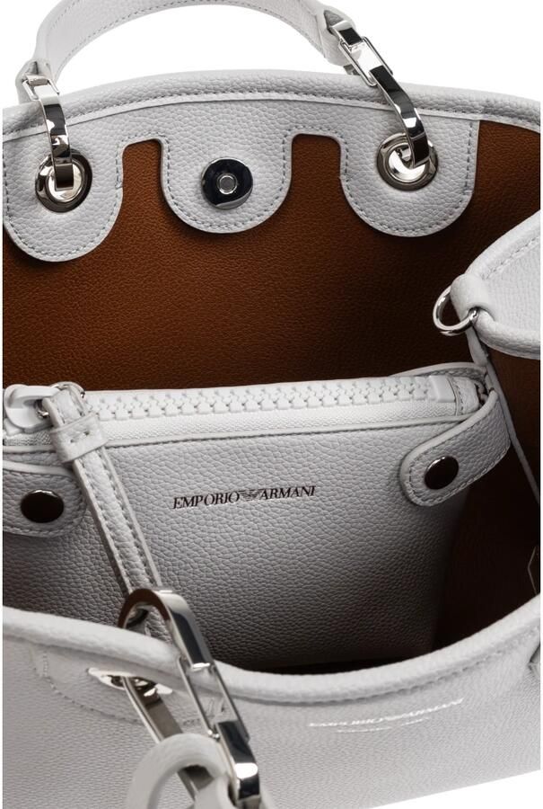 Emporio Armani Shoppers & Totes Myea Perla Tobacco Small Shopping Bag in grijs - Foto 4