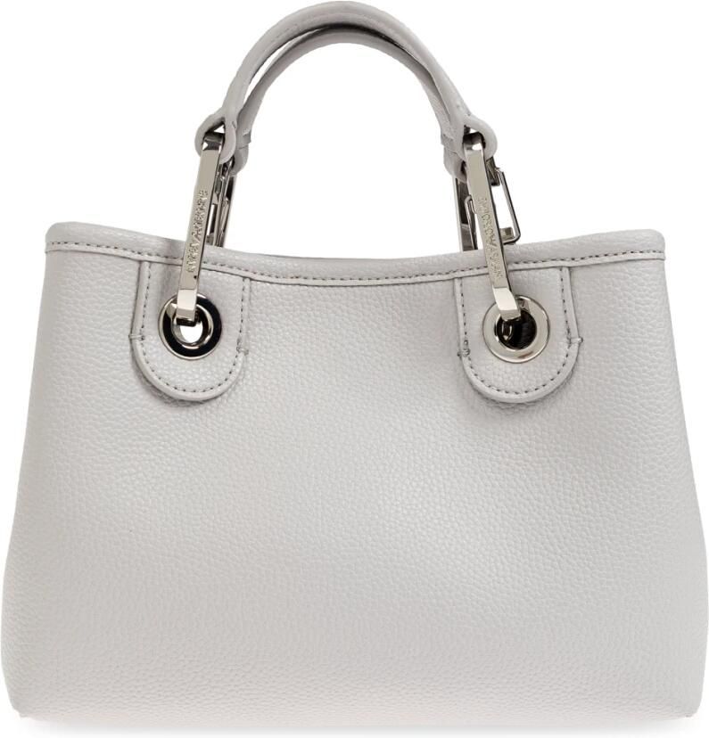 Emporio Armani Shoppers & Totes Myea Perla Tobacco Mini Shopping Bag in grijs - Foto 2