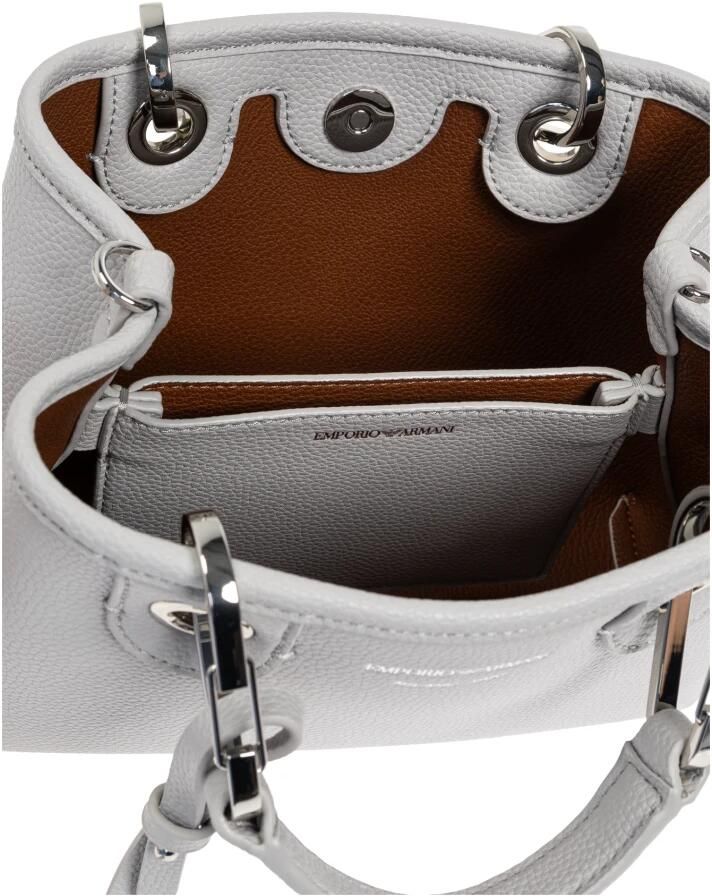 Emporio Armani Shoppers & Totes Myea Perla Tobacco Mini Shopping Bag in grijs - Foto 3